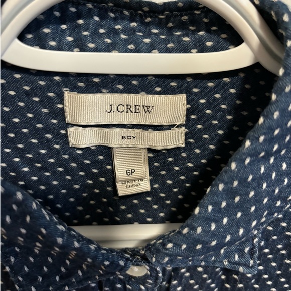 Petite JCrew Chambray Shirt - Picture 2 of 5